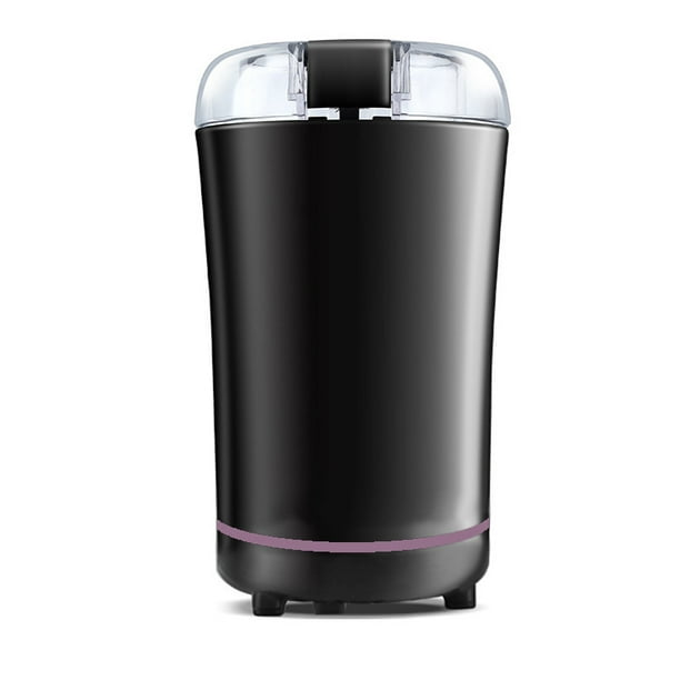 Molinillo de café eléctrico, con cuchillas de acero inoxidable y cepillo de limpieza, molinillo para semillas de lino, nueces, pimienta, especias, granos de café y más TUNC Sencillez