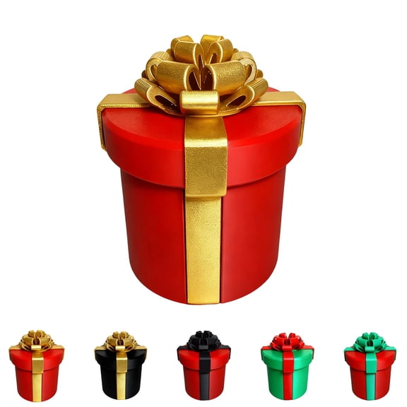 Annoying Nested Screw Gift Box, 10 Layer Screw Christmas Gift Boxes