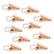 thumbnail image 1 of Pinzas De Cortina Resistentes De 30 Piezas Con Abrazaderas De Gancho Pernos De Suspensión Pasadores De Bronce DYNWAVEMX Clips para cortinas con gancho, 1 of 8