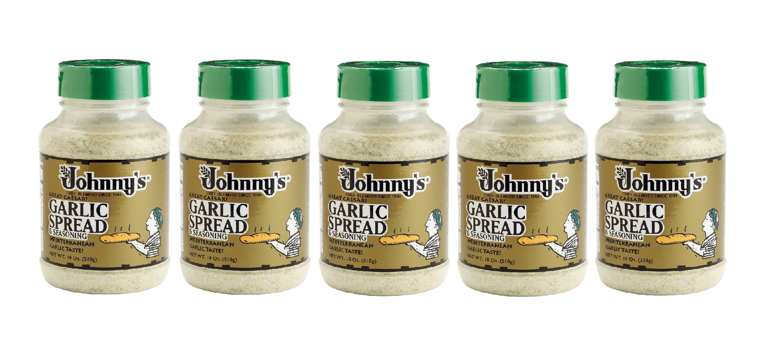 Johnny's Garlic Spread & Seasoning, 18 oz 5PK