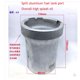 thumbnail image 1 of Car Fuel Tank Fuel Port Aluminum Fuel Tank Mouth Tsui Iron Fuel Tank Neck Stainless Steel Fuel Tank Port Cover Truck Semi-mounte, 1 of 1