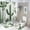 style-1191, variant on Shower Curtain 4 Piece Sets Bath Mat U-Shaped Floor Mat Toilet Lid Oval Rug Cactus Desert Waterproof Fabric Bath Curtains Summer Style Cactus for Bathroom Decor