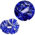 thumbnail image 2 of KAIYANG 1 par de pompones de porristas, pelotas de mano de plástico de alta calidad para ejercicios aeróbicos (rojo) AZUL, 2 of 5