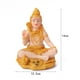 thumbnail image 4 of Escultura de Buda de Tailandia, obra de arte coleccionable, adorno dorado, figurita decorativa de resina para mesa, recuerdo, decoración del hogar, BLESIY Estatua de Buda en miniatura, 4 of 8