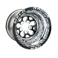thumbnail image 2 of Weld Racing WEL83B-514278MBS 15 x 14 in. 5 x 4.75 in. Bolt Pattern 4 in. Back Space Black Alpha-1 Wheel, 2 of 2