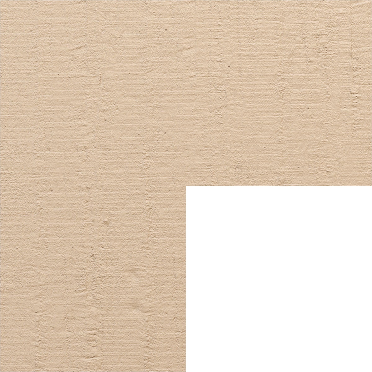 5"W x 20"D x 20"H Thin Chapel Hill Rough Cedar Woodgrain TimberThane Corbel, Primed Tan