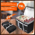 thumbnail image 3 of Himal Outdoors Bolsa Aislada Para Entrega De Alimentos Xxxl-23Wx15Hx14D Pulgadas Bolsa De Comestibles Con Aislamiento Premium Para Entrega De Alimentos Calientes/Fríos Apto Para Uber Eats Doordash Tra, 3 of 7
