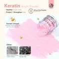 thumbnail image 4 of Saviland Keratin Acrylic Powder Set - 10 Nudes Color Acrylic Powder Ultra Fine Powder Nail Extension Nail Carving 3D Nail Art Quick Dry Acrylic Nails Design Professional Nail Salon, 4 of 9