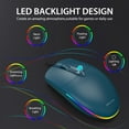 Jelly Comb Wired Mouse, Optical Gaming Mice with Silent Clicking and