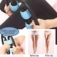 thumbnail image 2 of BIMZUC Muscle Roller, Trigger Point Muscle Roller for Calves, Leg, Arms, Tennis Elbow and Golfer Elbow, Foam Roller Deep Massage Tool for Relieve Muscle Soreness, Stiffness and Tight Muscles - Blue, 2 of 7