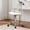 silver 1115, variant on Clear Acrylic Desk Chair, Modern Acrylic Home Office Chairs with Wheels for Office, Home (Gold)
