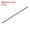 Rainbow Color, variant on Reusable Metal Straws 4Pcs, Stainless Steel Straight Drinking Straw 10.5" Long for Milk Shake Juice Silver