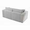 thumbnail image 2 of 75.6" Soft Modular Sofa - High Comfort & Multi-Function | Light Gray, 2 of 11