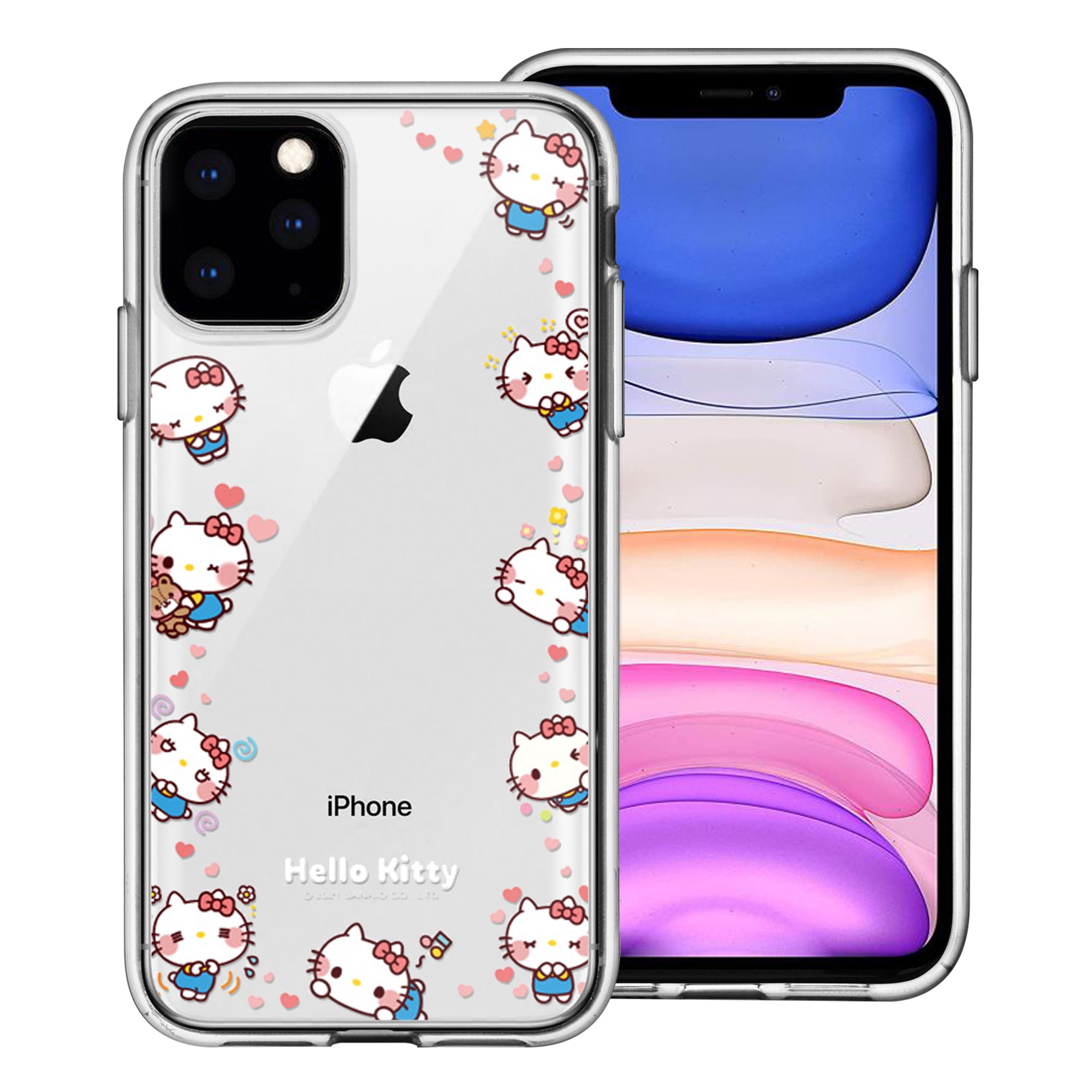 Iphone 12 Mini Case (5.4inch) Sanrio Cute Clear Soft Jelly Cover - Feel 