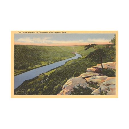 Grand Canyon of Tennessee, Chattanooga Print Wall Art