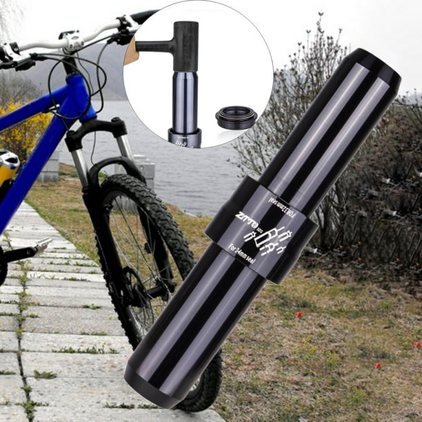 LOVIVER Mountain Bike Fork Oil Seal Driver Dust Wiper Dust Seal Installation Tool Repair 32 34MM Black