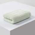 thumbnail image 1 of Xiao Hua 6 toallas verde claro, 34*75 cm, de algodón puro, absorbentes y suaves para la piel, ideales como toallas suaves para el baño, el hogar, la habitación de invitados y para uso diario., 1 of 5