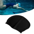 thumbnail image 4 of Gorro De Natación, Suave, Portátil, Cómodo, Antideslizante, Protector De Cabeza De Natación Con Protección Para Los Oídos Para Cabello Largo OTVIAP Negro, 4 of 8