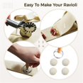 thumbnail image 4 of Dumpling Maker Kit Set, 15 PCS Empanadas Press, Ravioli Cutter, Pasta Cutter Wheel And Baking Mat For Ravioli, Stainless Sharp Dumpling Making Tool, 4 of 8