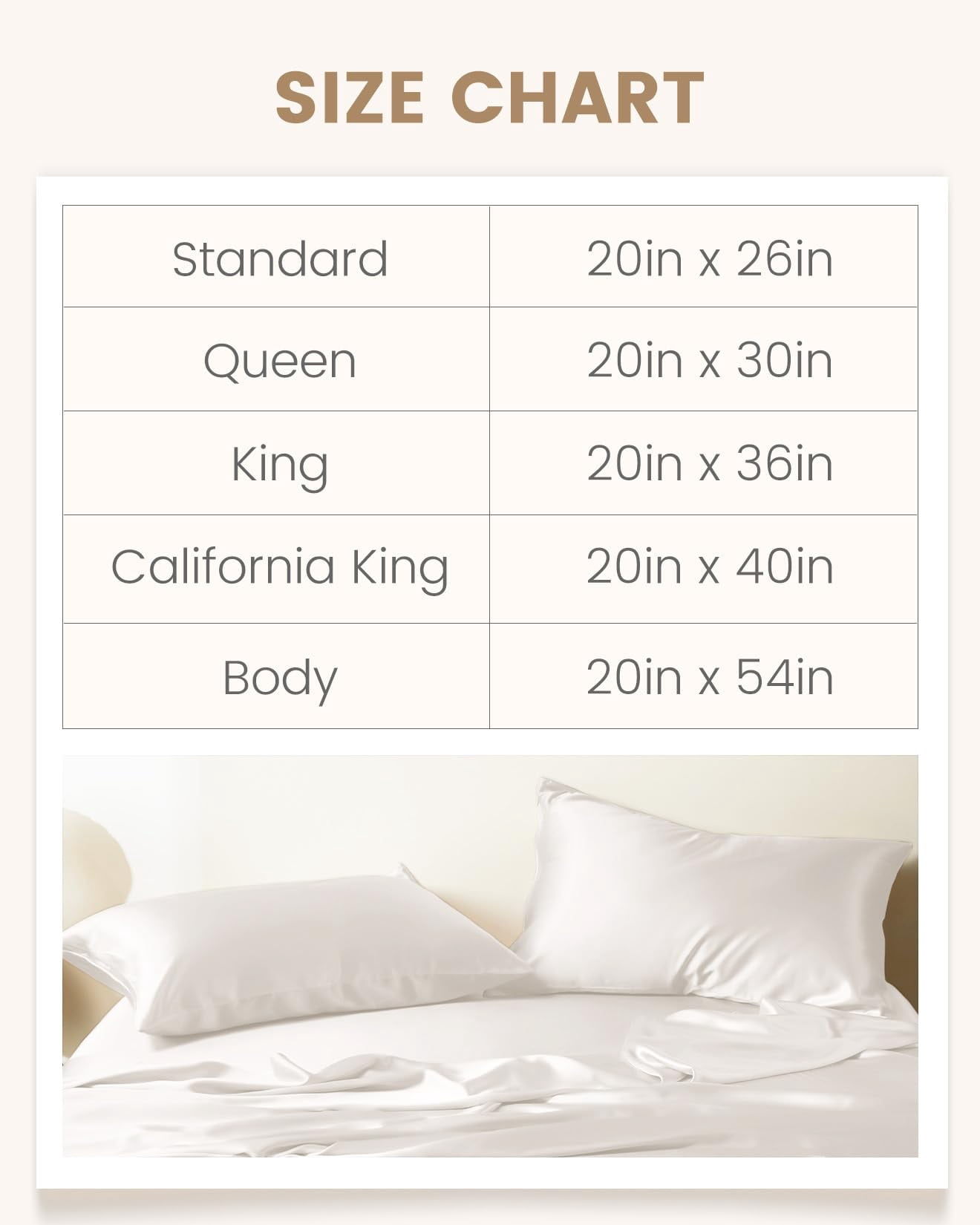 THXSILK 19 Momme Silk Pillowcase, Mulberry Silk Pillow Case with Hidden Zipper, Both Sided 100% Natural Mulberry Silk, Standard Size(20"x26"), White