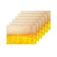 thumbnail image 4 of MKHERT Beer Bubbles Placemats Table Mats for Dining Room Kitchen Table Decoration 12x18 inch,Set of 6, 4 of 4