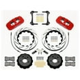 thumbnail image 2 of Wilwood 140-15473-DR AERO6 Front Big Brake Kit, 14.25-in Drilled Rotors, Red Calipers, Compatible with 2008 2009 2010 2011 Toyota Land Cruiser, 2 of 2