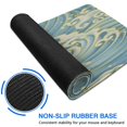 thumbnail image 6 of Gold Blue Waves&nbsp;mousepad Gamingwaterproofnon Slip&nbsp;for Office Home Work Gaminggaming Mouse PadRubber Base Mousepad with Stitched Edges 31.5x11.8inches, 6 of 7