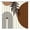 Brown Black, variant on Boho Mid Century Modern Shower Curtain Abstract Tropical Leaves Arch Line Sun Blue Orange Geometry Minimalisti Fabric Bathroom Curtains Decor Set with Hook(72" WX72 H)