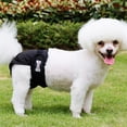 thumbnail image 6 of Litake 3pcs Pet Dog Physiological Pants Anti-harassment Highly Absorbent Sanitary Panties Nappies For Female Dogs, 6 of 9