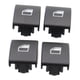 thumbnail image 2 of Tapa del botón del interruptor de eléctrica, 4 piezas, accesorios automotrices ligeros, piezas de reparación profesionales 61316902184, 2 of 9