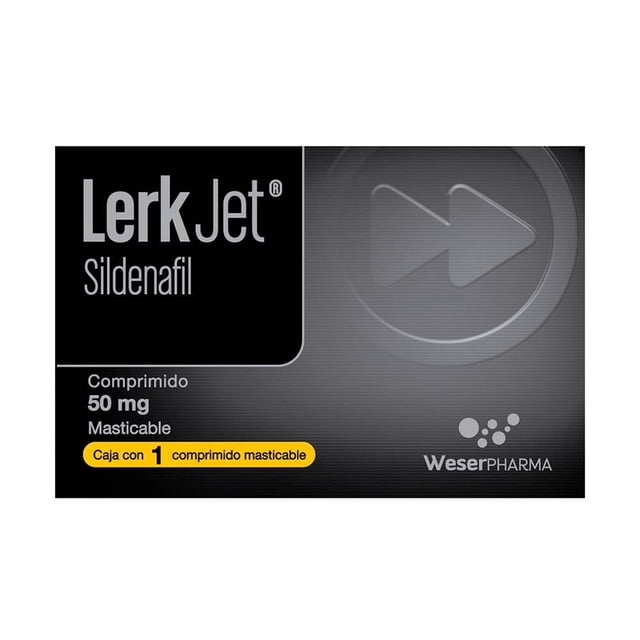 Lerk Jet comprimidos masticables 50 mg 1 pza