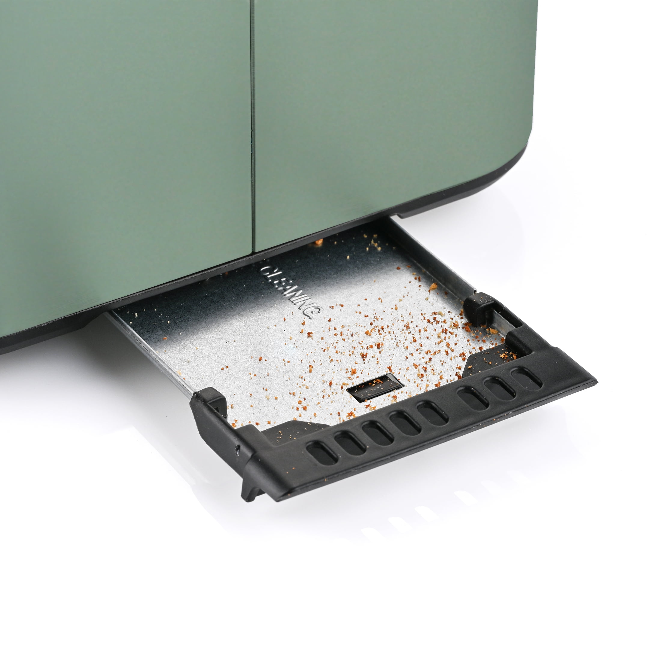 Toastmaster 2-Slice Multi-Function Toaster - Sage Green with Lever and Dial Controls, Extra Wide Slots, High Rise Toast Lift and Gluten Free Setting, 900W