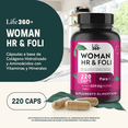 thumbnail image 4 of WOMAN MATURE Life360+ 220 Cápsulas con Colágeno, Inositol y Calcio, 4 of 7