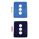 thumbnail image 1 of Cojín Inflable Antiescaras Sunnimix Almohada de Asiento de Cojín Inflable Azul 2 Piezas, 1 of 8