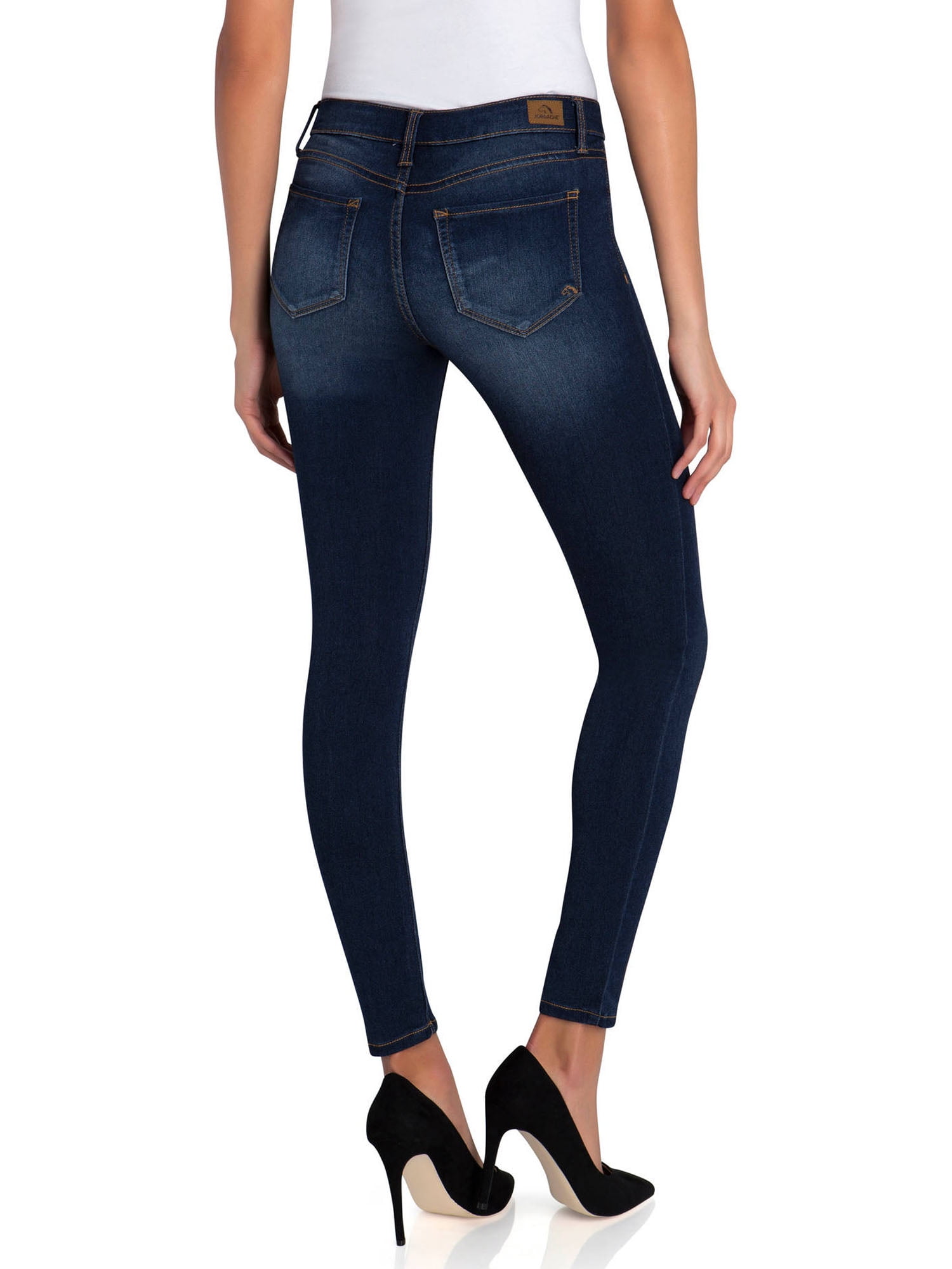 jordache women's super soft mid rise skinny jeans