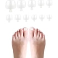 thumbnail image 4 of 500 piezas de uñas postizas, cápsulas naturales acrílicas artificiales para pies, 4 of 5