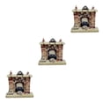 thumbnail image 4 of Billuyoard Chimenea de muebles de escena en miniatura para exhibición de ventana modelo de bricolaje estilo A Type1 NO1, 4 of 6