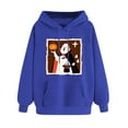 thumbnail image 6 of FDGIU Women's Loose Cute Crewneck Pullover, Halloween Graphic Tees for Women, Pumpkin Long Sleeve Tops, Soft Breathable Casual Top，Oversized Hooded Sweatshirts Fall, 6 of 6