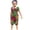 Green, variant on Girls Romper Kids Ruffles Jumpsuits Short Sleeve Ankara Playsuit Girls Jumpsuit Green 2-3 Years