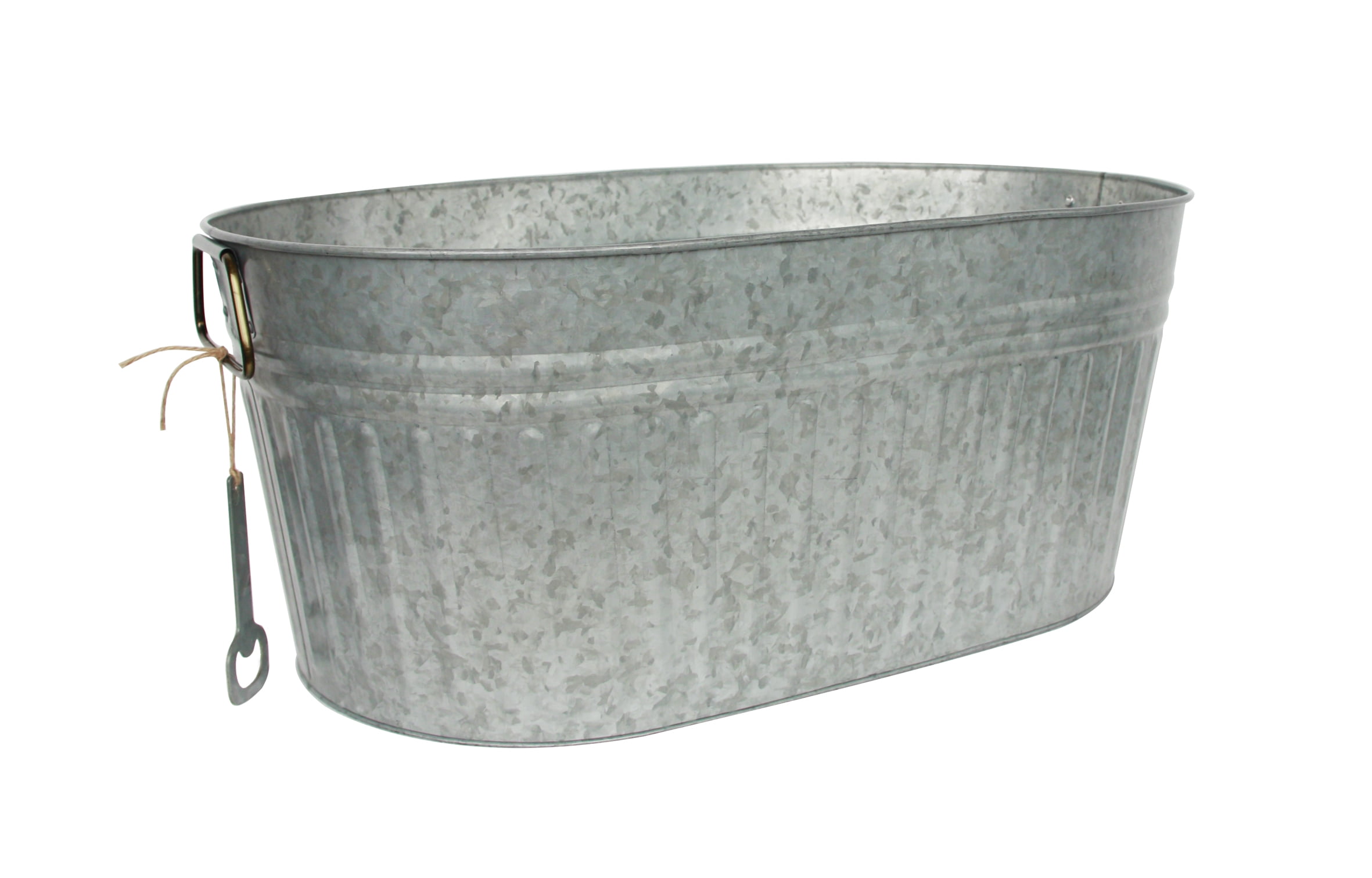 Better Homes & Gardens Galvanized Large Oval Tub