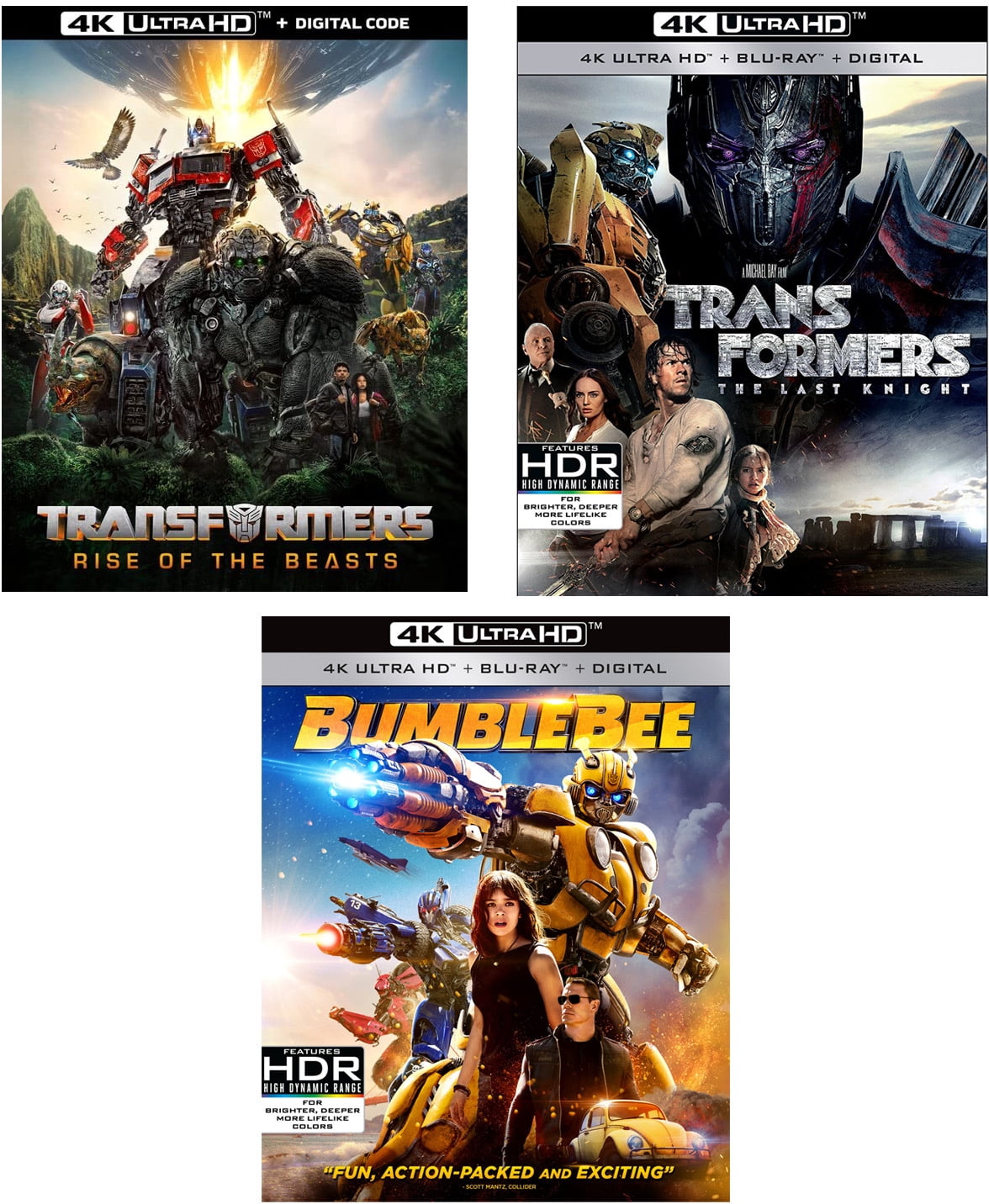 Transformers 7-Movie Collection 4K Ultra HD + Digital Copy