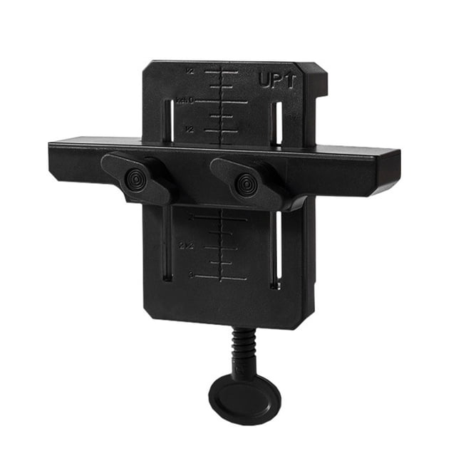 Riwesomey Accesorio de carpintería profesional negro para instalación de puertas de gabinetes, fijador de Panel de puerta Artesanía