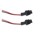 thumbnail image 2 of Socket Wires, ABS Shell Copper Cable Male Adapter Wiring Harness Easy Installation High Temperature Resistant  For 3156 3456 4156 3357 3457 For T25 P27W, 2 of 8