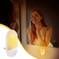 thumbnail image 5 of PRETXORVE - Lámpara con sensor de movimiento para interiores, luz nocturna enchufable, luz LED blanca cálida con sensor inteligente de anochecer a canto de gallo para niños, guarderías, ideal para, 5 of 5