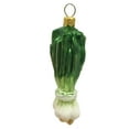 thumbnail image 2 of Green Onion Scallion Polish Glass Christmas Ornament Vegetable Food Set of 2, 2 of 4