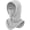 Grey, variant on Slccxzc Sun Protection Shroud Mask with Hood, Fast Dry UV Protection Face Cover