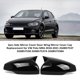 thumbnail image 2 of Cubrir 2 uds cubierta de espejo lateral para retrovisor de puerta tapa de repuesto para VW Polo MK6 2018-2021 2G0857537 2G0857538 2G0857537A 2G0857538A, 2 of 8