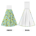thumbnail image 2 of Sikiie Avocado and Hearts Hand Towel with Loop Hanging Towel Absorbent Tie Towels for Kitchen Tea Bar Bathroom Decor, 2 of 7