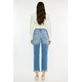 thumbnail image 2 of Kancan Distressed Frayed Hem Cropped Jeans, 2 of 5