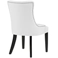 thumbnail image 5 of Modern Contemporary Urban Design Kitchen Room Dining Side Chair ( Set of Two), White, Faux Leather, 5 of 5